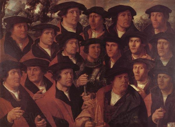 JACOBSZ, Dirck Group Portrait of the Arquebusiers of Amsterdam Spain oil painting art